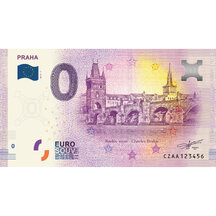 0 Euro Souvenir Česko 2019 - Praha