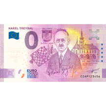 0 Euro Souvenir Česko 2020 - Karel Treybal - Anniversary