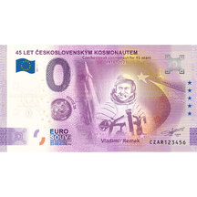 0 Euro Souvenir Česko 2021 - 45 let československým kozmonautem - Anniversary