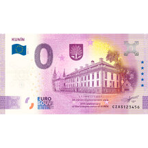 0 Euro Souvenir Česko 2020 - Kunín - Anniversary