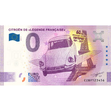0 Euro Souvenir Česko 2024 - Citroen DS Légende Francais