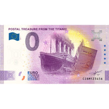 0 Euro Souvenir Česko 2024 - Postal Treasure from the Titanic
