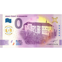 0 Euro Souvenir Česko 2025 - Hrad Český Šternberk Anniversary