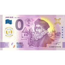 0 Euro Souvenir Česko 2025 - Jan Hus