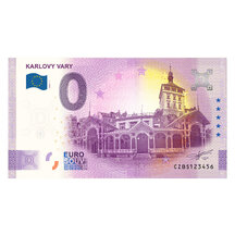 0 Euro Souvenir Česko 2025 - Karlovy Vary