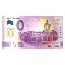 0 Euro Souvenir Česko 2025 - Karlovy Vary Anniversary
