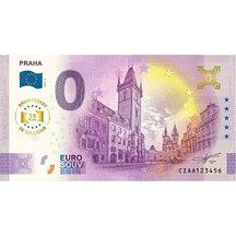 0 Euro Souvenir Česko 2025 - Praha 9 - Anniversary
