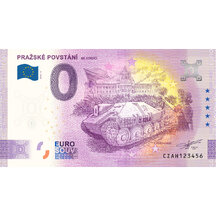 0 Euro Souvenir Česko 2025 - Pražské povstání