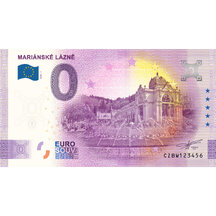 0 Euro Souvenir Česko 2026 - Mariánské Lázně
