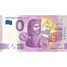 0 Euro Souvenir Maďarsko 2021 - Benyovszky Móric - Anniversary