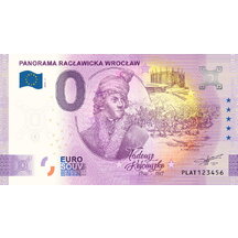 0 Euro Souvenir Poľsko 2025 - PANORAMA RACŁAWICKA WROCŁAW