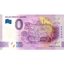 0 Euro Souvenir Poľsko 2025 - SZLAK ŚWIĘTEJ WARMII