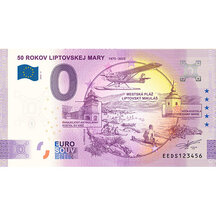 0 Euro Souvenir Slovensko 2025 - 50 rokov Liptovskej Mary