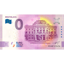 0 Euro Souvenir Slovensko 2025 - Bratislava - Divadlo