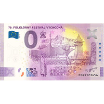 0 Euro Souvenir Slovensko 2025 - Festival Východná