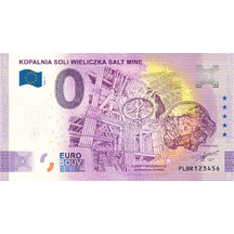 0 Euro Souvenir Poľsko 2025 - Kopalnia Soli 3