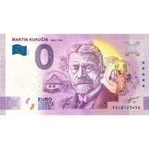 0 Euro Souvenir Slovensko 2025 - Martin Kukučín