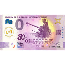 0 Euro Souvenir Slovensko 2025 - Múzeum SNP - 80.výročie oslobodenia Anniversary