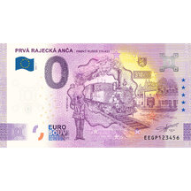 0 Euro Souvenir 2025 Slovensko - Prvá Rajecká Anča