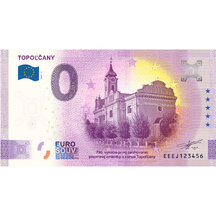 0 Euro Souvenir Slovensko 2025 - Topoľčany (790. výročie)