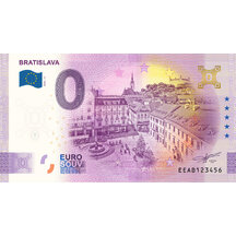 0 Euro Souvenir Slovensko 2026 - Bratislava - Námestie Gold