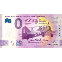 0 Euro Souvenir Slovensko 2026 - Múzeum SNP - 82.výročie/Letov Š-328