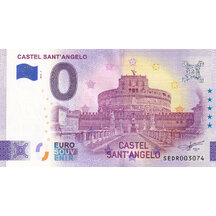 0 Euro Souvenir Taliansko 2026 - Castel Sant´Angelo