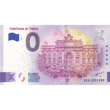 0 Euro Souvenir Taliansko 2026 -  Fontana di Trevi