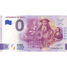 0 Euro Souvenir Taliansko 2026 - Leonardo da Vinci