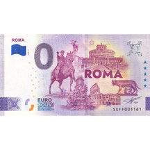 0 Euro Souvenir Taliansko 2026 - Roma