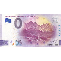 0 Euro Souvenir Taliansko 2026 - Trentino Alto Adige