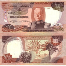 100 Escudos 1972 Angola