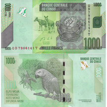 1000 Francs 2020 Kongo