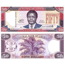 50 Dollars 2011 Libéria