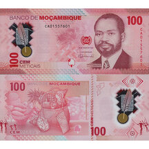 100 Meticais 2024 Mozambik
