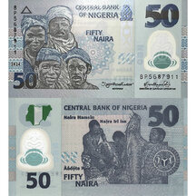 50 Naira 2024 Nigéria