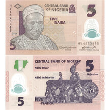 5 Naira 2024 Nigéria