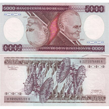 5000 Cruzeiros 1985 Brazília