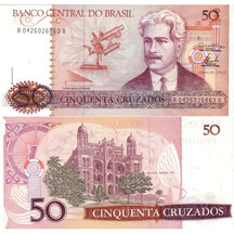 50 Cruzados 1986 Brazília