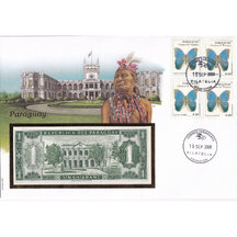 Banknote obálka Paraguaj 1952