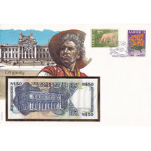 Banknote obálka Uruguaj 1989