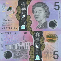 5 Dollars 2018 Austrália