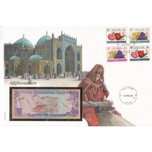 Banknote obálka Afganistan 1979