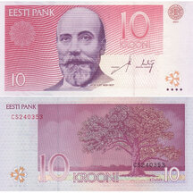 10 Krooni 2007 Estónsko