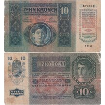 10 Koruna 1915 Rakúsko-Uhorsko