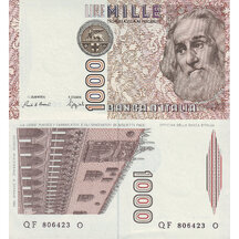 1000 Lire 1982 Taliansko
