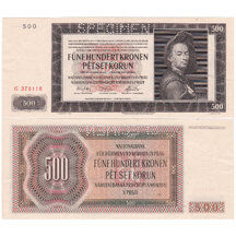 500 Korún 1942 Protektorát Čechy a Morava - séria G
