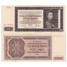 500 Korún 1942 Protektorát Čechy a Morava - séria Da
