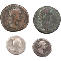 Lot rímskych mincí Domitianus