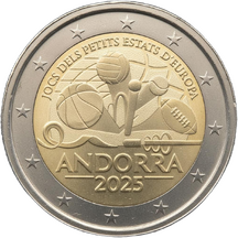 2 EURO Andorra 2025 - Hry malých štátov Európy